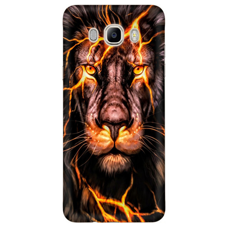 Чехол Uprint Samsung J510 Galaxy J5 2016 Fire Lion