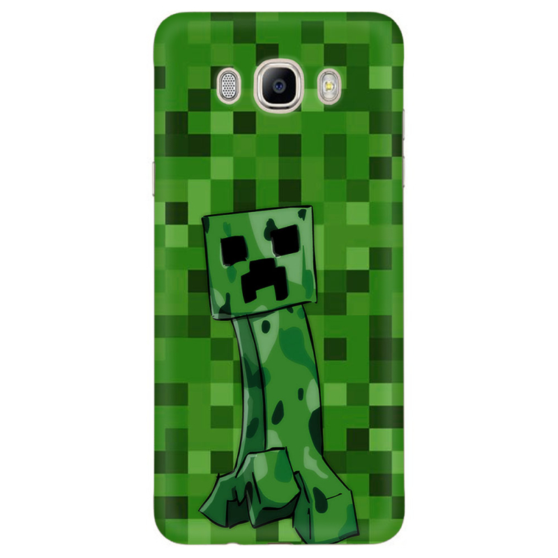 Чехол Uprint Samsung J510 Galaxy J5 2016 Minecraft Creeper