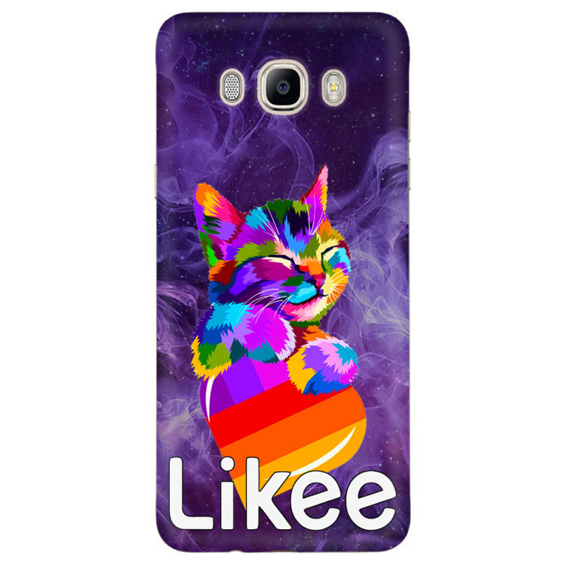 Чехол Uprint Samsung J510 Galaxy J5 2016 Likee Cat