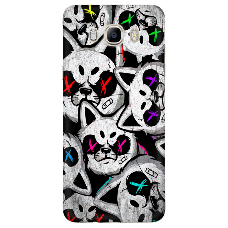 Чехол Uprint Samsung J510 Galaxy J5 2016 Monster meow