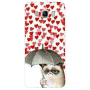 Чехол Uprint Samsung J510 Galaxy J5 2016 Raining Hearts