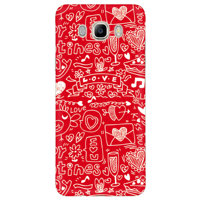Чехол Uprint Samsung J510 Galaxy J5 2016 Happy Valentines