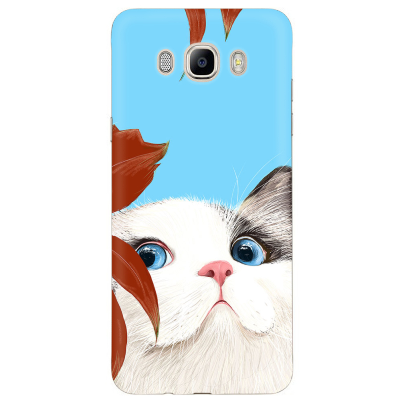 Чехол Uprint Samsung J510 Galaxy J5 2016 Wondering Cat