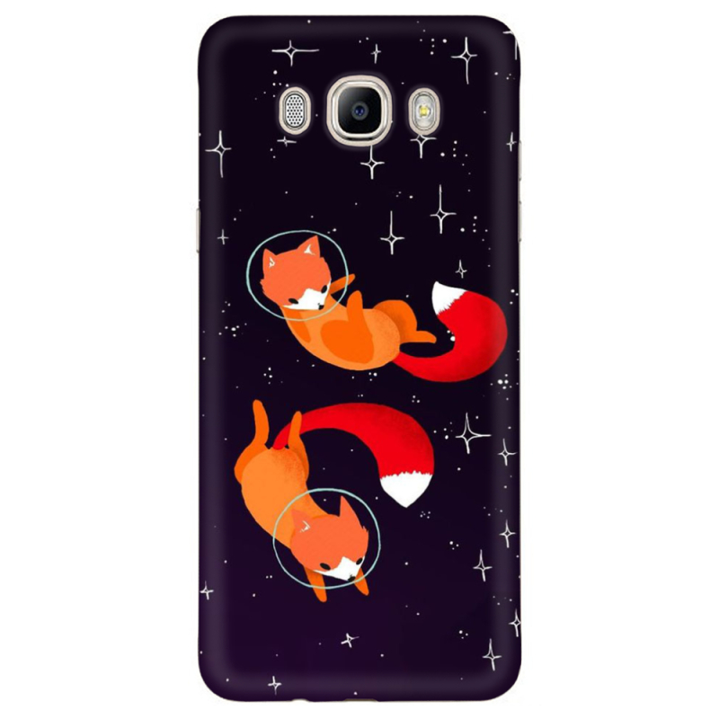 Чехол Uprint Samsung J510 Galaxy J5 2016 Fox-Astronauts