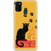 Чехол Uprint Samsung M307 Galaxy M30s Noir Cat