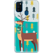 Чехол Uprint Samsung M307 Galaxy M30s Foresty Deer