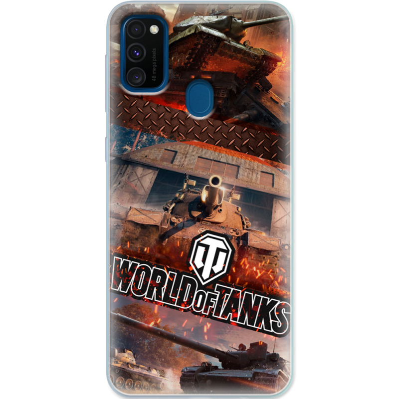 Чехол Uprint Samsung M307 Galaxy M30s World Of Tanks