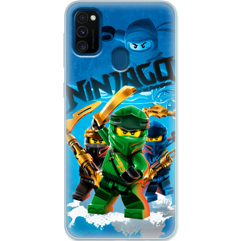 Чехол Uprint Samsung M307 Galaxy M30s Lego Ninjago