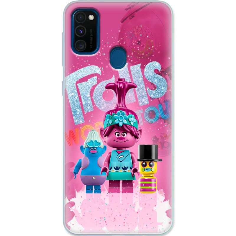 Чехол Uprint Samsung M307 Galaxy M30s Lego Trolls