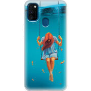 Чехол Uprint Samsung M307 Galaxy M30s Girl In The Sea