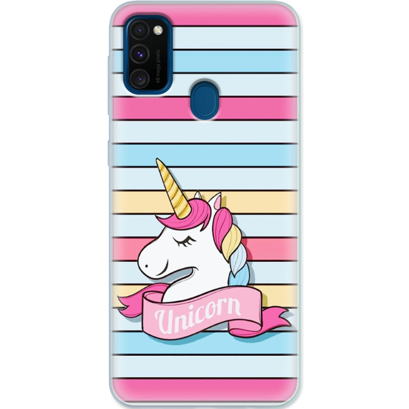 Чехол Uprint Samsung M307 Galaxy M30s Unicorn