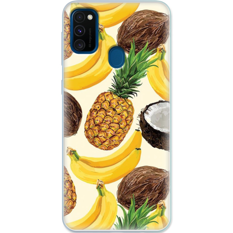 Чехол Uprint Samsung M307 Galaxy M30s Tropical Fruits