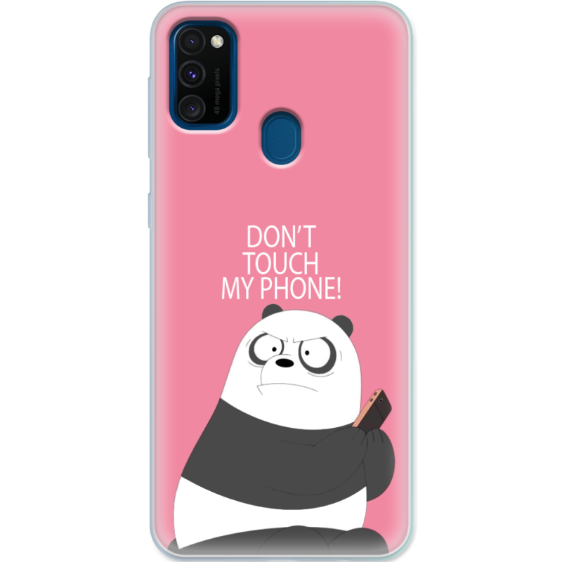 Чехол Uprint Samsung M307 Galaxy M30s Dont Touch My Phone Panda