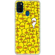 Чехол Uprint Samsung M307 Galaxy M30s Yellow Ducklings