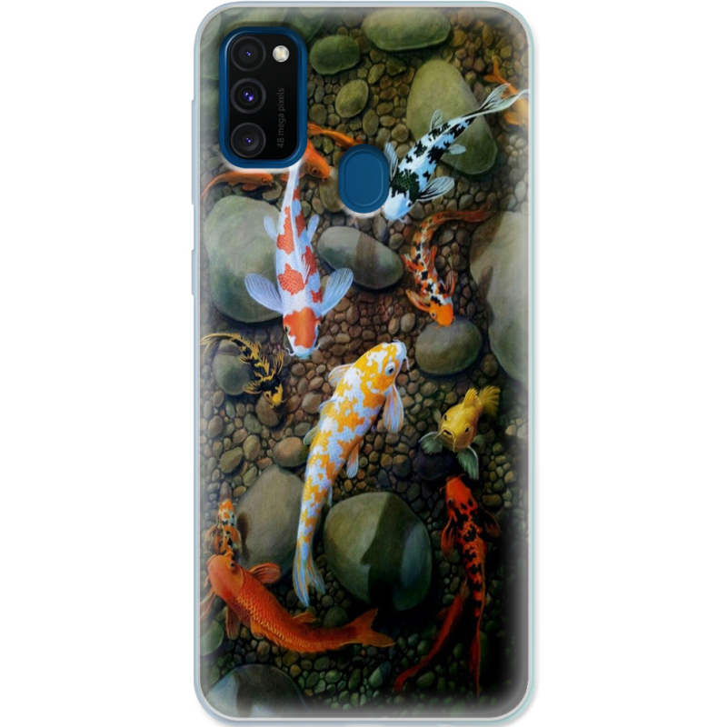 Чехол Uprint Samsung M307 Galaxy M30s Underwater Koi