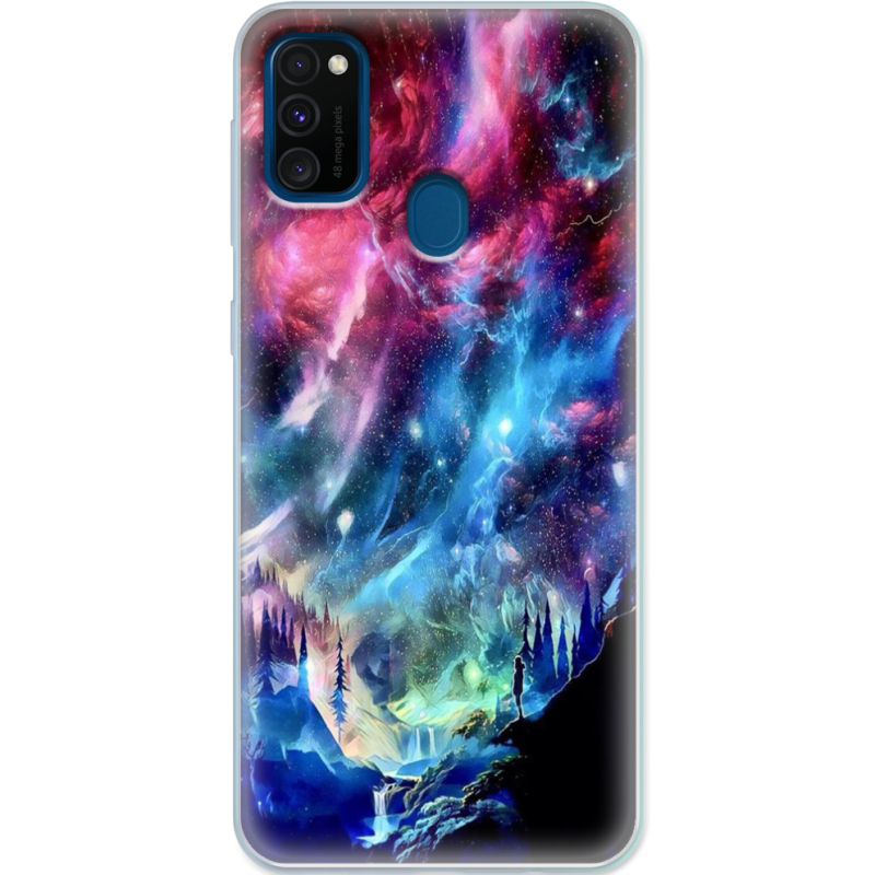 Чехол Uprint Samsung M307 Galaxy M30s Northern Lights