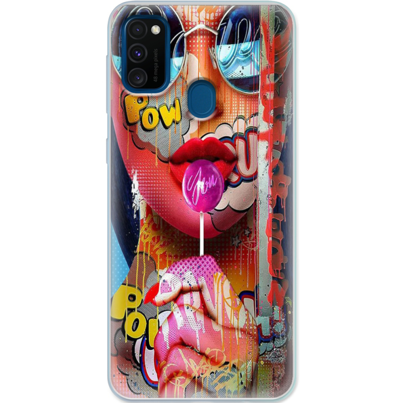 Чехол Uprint Samsung M307 Galaxy M30s Colorful Girl