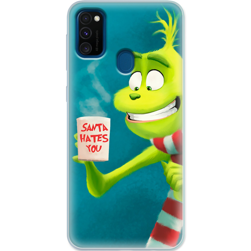 Чехол Uprint Samsung M307 Galaxy M30s Santa Hates You