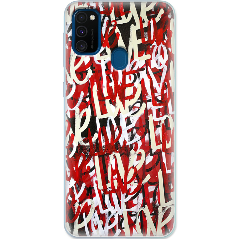 Чехол Uprint Samsung M307 Galaxy M30s Love Graffiti