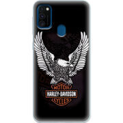 Чехол Uprint Samsung M307 Galaxy M30s Harley Davidson and eagle