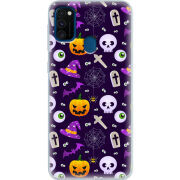 Чехол Uprint Samsung M307 Galaxy M30s Halloween Purple Mood
