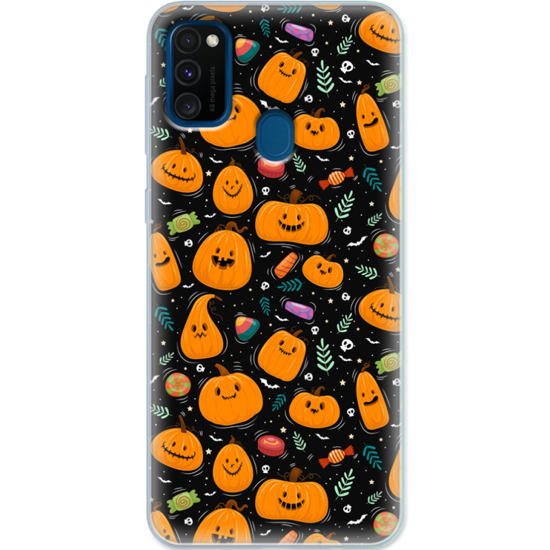 Чехол Uprint Samsung M307 Galaxy M30s Cute Halloween