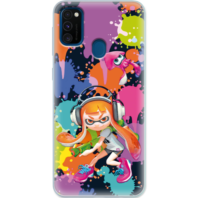 Чехол Uprint Samsung M307 Galaxy M30s Splatoon Inklings