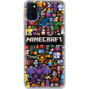 Чехол Uprint Samsung M307 Galaxy M30s Minecraft Mobbery