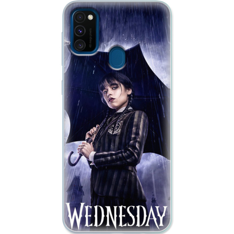 Чехол Uprint Samsung M307 Galaxy M30s Wednesday Addams