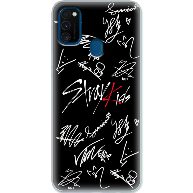 Чехол Uprint Samsung M307 Galaxy M30s Stray Kids автограф