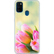 Чехол Uprint Samsung M307 Galaxy M30s Bouquet of Tulips