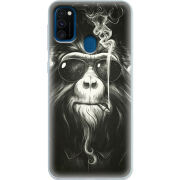 Чехол Uprint Samsung M307 Galaxy M30s Smokey Monkey