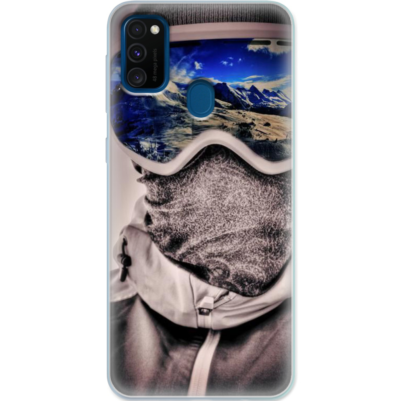 Чехол Uprint Samsung M307 Galaxy M30s snowboarder