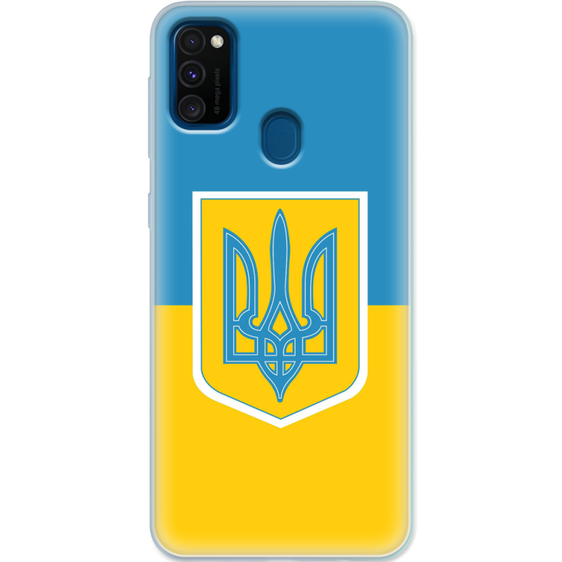 Чехол Uprint Samsung M307 Galaxy M30s Герб України
