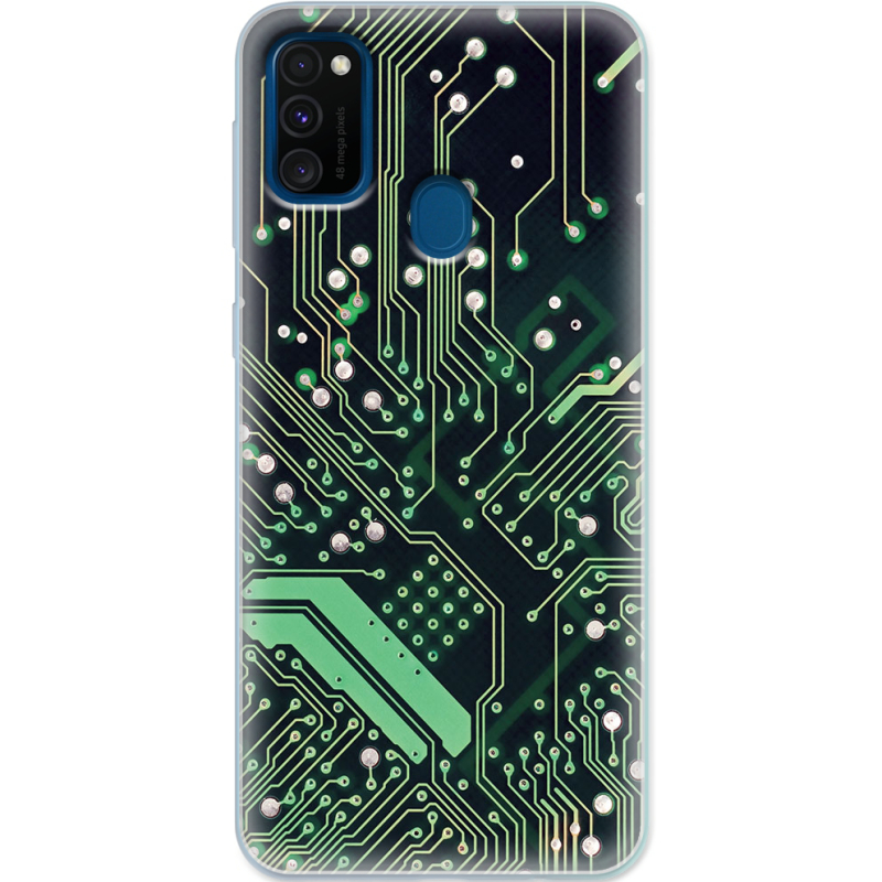 Чехол Uprint Samsung M307 Galaxy M30s Microchip