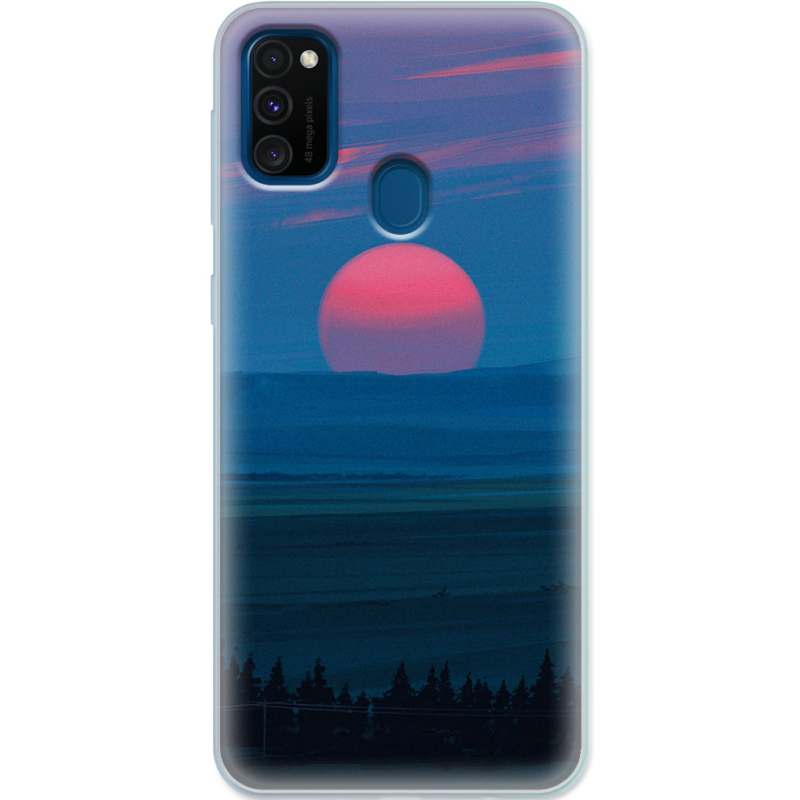 Чехол Uprint Samsung M307 Galaxy M30s Cold Red Light