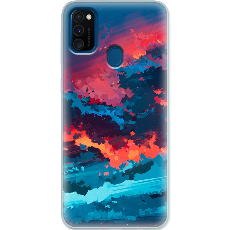 Чехол Uprint Samsung M307 Galaxy M30s Thunderclouds