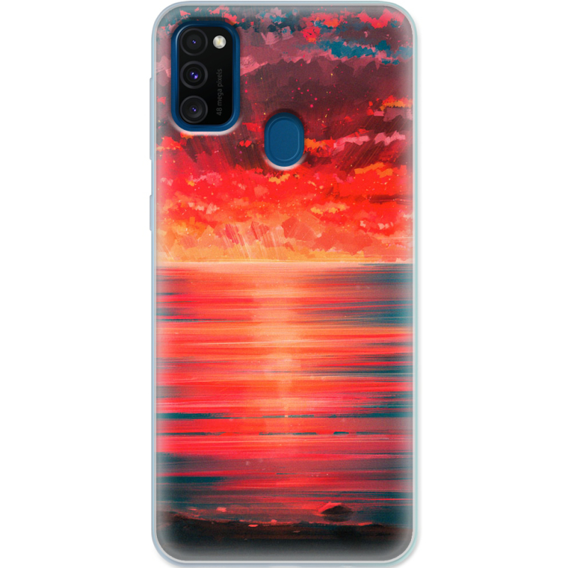 Чехол Uprint Samsung M307 Galaxy M30s Seaside b