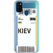 Прозрачный чехол Uprint Samsung M307 Galaxy M30s Ticket Kiev