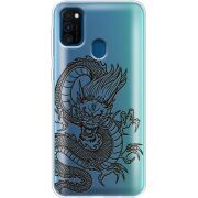 Прозрачный чехол Uprint Samsung M307 Galaxy M30s Chinese Dragon