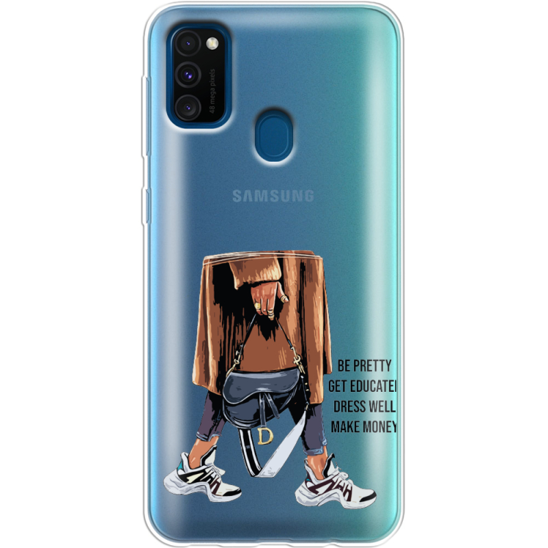 Прозрачный чехол Uprint Samsung M307 Galaxy M30s Motivation