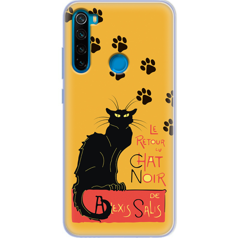 Чехол Uprint Xiaomi Redmi Note 8 Noir Cat