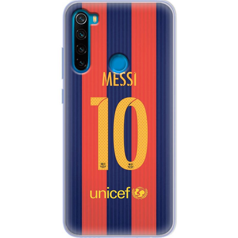 Чехол Uprint Xiaomi Redmi Note 8 Messi 10