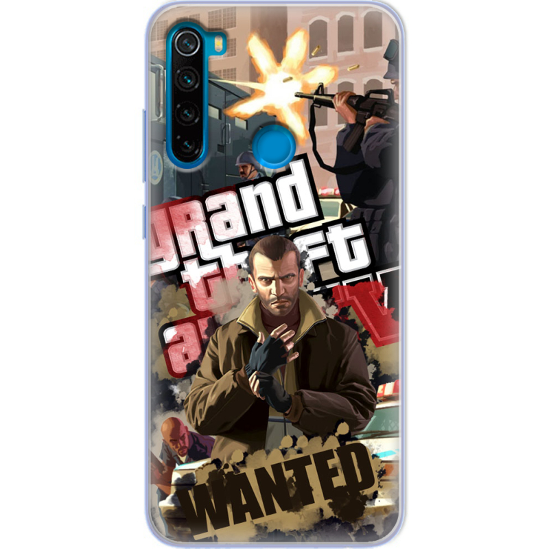 Чехол Uprint Xiaomi Redmi Note 8 GTA 4