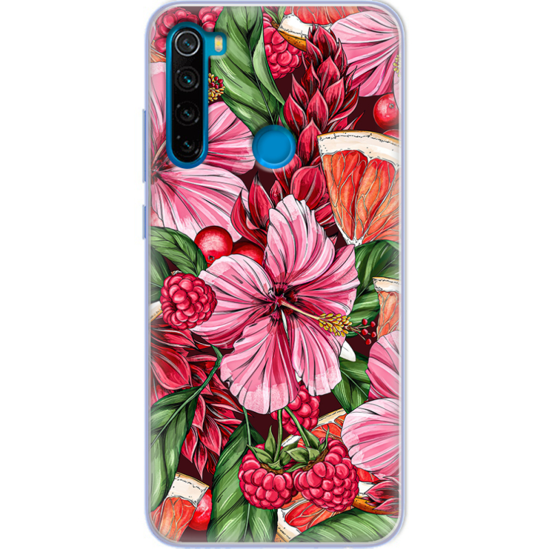 Чехол Uprint Xiaomi Redmi Note 8 Tropical Flowers