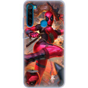 Чехол Uprint Xiaomi Redmi Note 8 Woman Deadpool