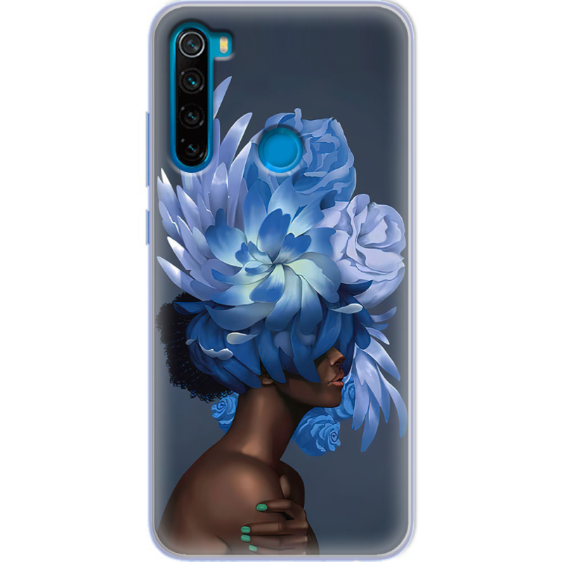 Чехол Uprint Xiaomi Redmi Note 8 Exquisite Blue Flowers