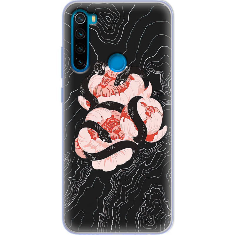 Чехол Uprint Xiaomi Redmi Note 8 Snake Rose