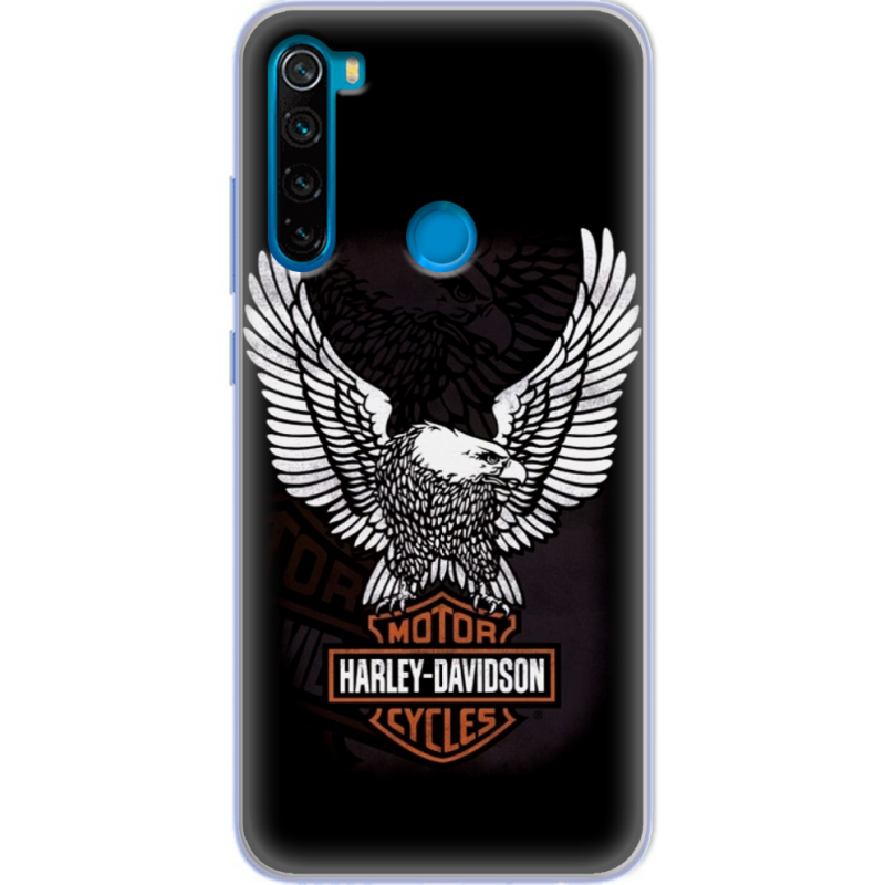 Чехол Uprint Xiaomi Redmi Note 8 Harley Davidson and eagle