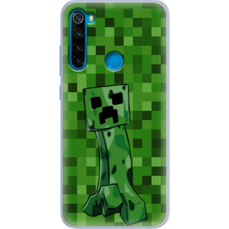 Чехол Uprint Xiaomi Redmi Note 8 Minecraft Creeper